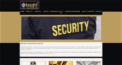 Desktop Screenshot of knightsecure.com