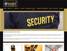 Tablet Screenshot of knightsecure.com